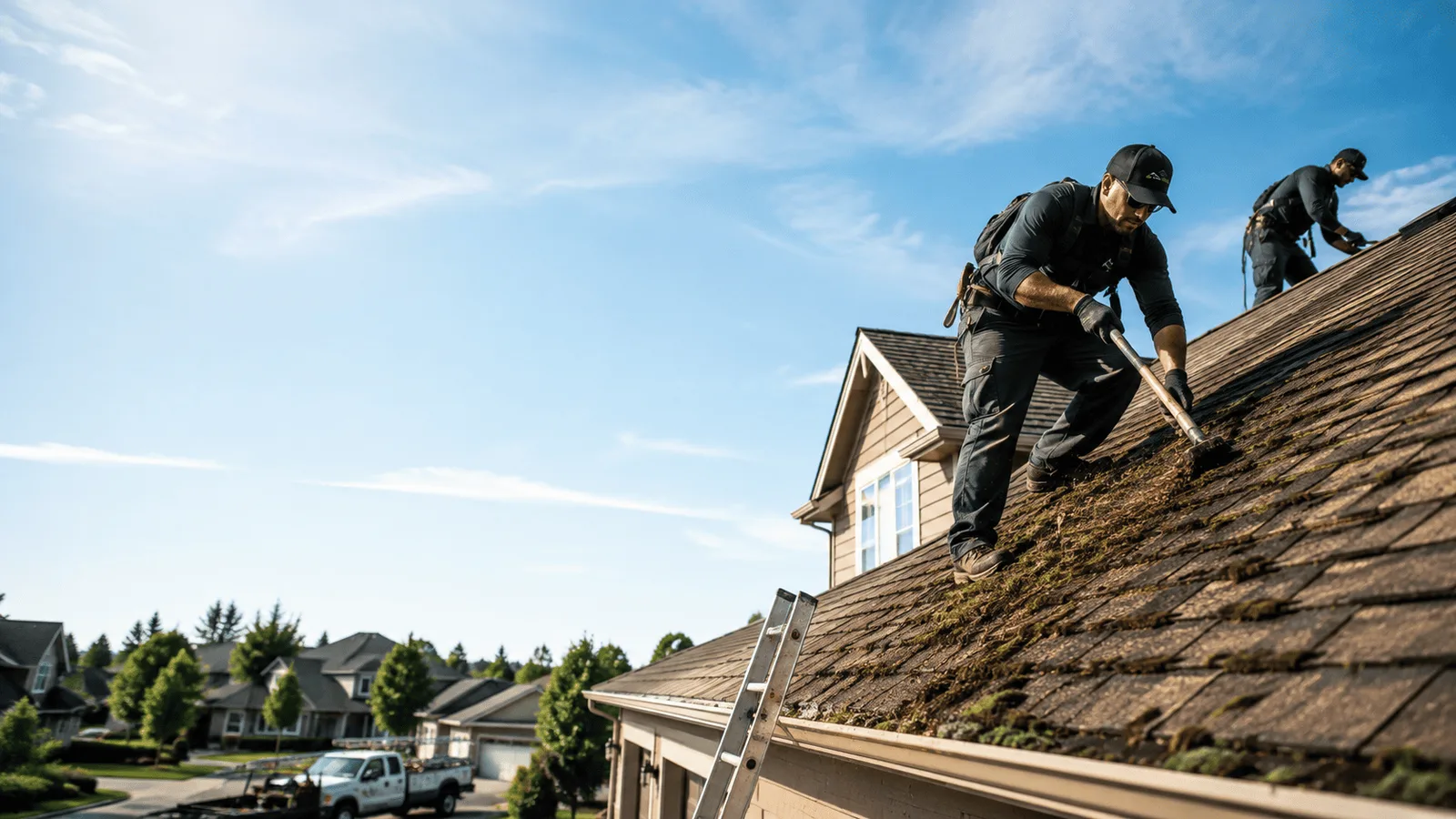 Roof Moss Removal in Angwin, CA near me